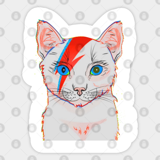 kittenlight Sticker by peabo_mr